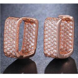 HARAHU BR-34052 Fülbevaló - Rózsaarany/Mini KP34052