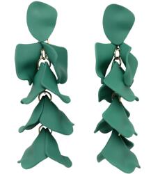 HARAHU KI-33999 Fülbevaló - Sötét Zöld KP33999