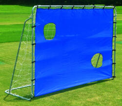 ENERO Focikapu hálóval és célzókerettel - összeszerelhető, 240 × 150 × 90 cm - ENERO (VIC_1003146)