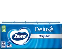 Zewa Papírzsebkendõ 3 rétegű 10 x 10 db/csomag Zewa Deluxe illatmentes (4697) - tonerpiac