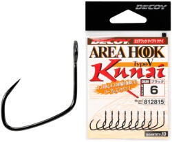 Decoy AREA HOOK TYPE-V AH-5 KUNAI #8 Barbless (szakál nélküli) horog