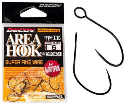 Decoy AREA HOOK TYPE-IE AH-1E #10 Barbless (szakáll nélküli) horog