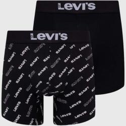 Levi's boxeralsó 2 db fekete, férfi - fekete L - answear - 8 090 Ft