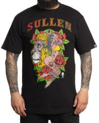 SULLEN Tricou bărbați SULLEN - RASTA GIRL - SCM6383_BK