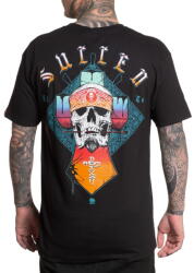 SULLEN Tricou pentru bărbați SULLEN - CHOLO CROSS - SCM6133_BK