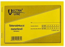  Tehergépjármű menetlevél nyomtatvány A/5 100 lapos (DGJ-21/A/5)