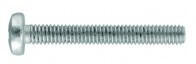  D-FEJŰ INOX DIN7985 M5*40 mm D-fejű tövigmenetes metrikus, rozsdamentes A2 (200 db/dob) (56222)