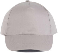 K-UP KP116 öt paneles pamut baseball sapka K-UP, Light Grey-U (kp116lgr-u)