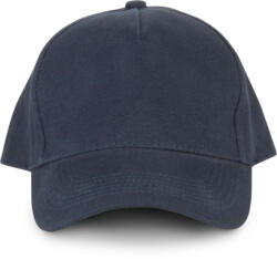 K-UP KP135 organikus 5 paneles pamut baseball sapka K-UP, Navy-U (kp135nv-u)