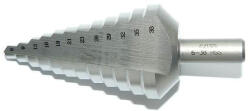  CzTool Lépcsős fúró 4-5-6-7-8-9-10-11-12 mm furathoz HSS (02600)