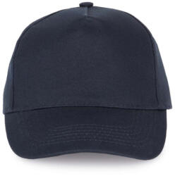 K-UP KP051 öt paneles pamut baseball sapka K-UP, Navy-U (kp051nv-u)