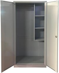 Plus Mobilier Dulap metalic curatenie PREMIUM Asamblat AC80, 800x400x1800 mm (LxlxH), inchidere 3 puncte, PLUS gri 2 3 800x400x1800 50 kg Dulap metalic obiecte curatenie Otel (61004244) Dulap arhivare