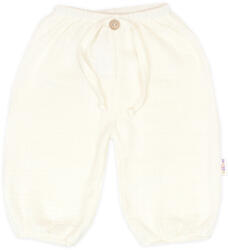 Baby Nellys Pantaloni de muselina Baiat, Natura, crem