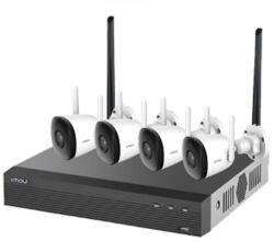 IMOU (by Dahua) Imou IP wifi csőkamera szett - NVR1104 / F22 kit (4x 2MP-2, 8mm, H265, mikr. , IR30m; 1x NVR 4csat, 1TB HDD) (KIT/NVR1104HS-W-S2/4-F22)