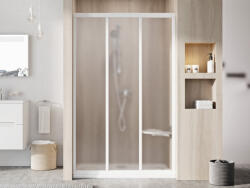 RAVAK Supernova ASDP3-90 zuhanyajtó 198 fehér+grape 00V701R2ZG (00V701R2ZG)