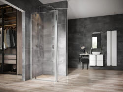RAVAK Nexty NPSS-80 fix oldalfal krómhatású+transparent 90O40C00Z1 (90O40C00Z1) - ravakdepo