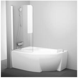 RAVAK Rosa CVSK1 160/170 bal kádparaván fehér+transparent 7QLS0100Y1 (7QLS0100Y1)