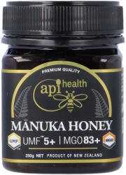 Manukaméz UMF 5+ (≥MGO 83), 250g, (Apihealth - Új-Zéland)