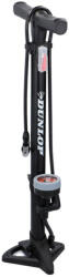 Dunlop álló nyomásmérős kerékpár pumpa - 11 bar - Presta- Dunlop és Schrader szelep