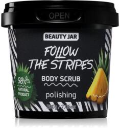 Beauty Jar Follow The Stripes testpeeling kókuszolajjal 200 g