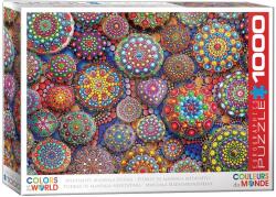 EUROGRAPHICS 1000 db-os puzzle - Meditative Mandala Stones (6000-5697) (6000-5697)