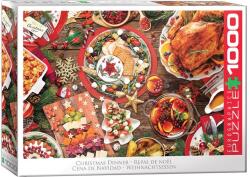 EUROGRAPHICS 1000 db-os puzzle - Christmas Dinner (6000-5829) (6000-5829)