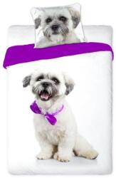 Faro Best Friends kutyás ágyneműhuzat szett - Kutya lila masnival (548255) (548255)