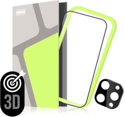 Tempered Glass Protector 3D iPhone 16 Pro üvegfólia + kamera védő fólia + applikátor - Case Friendly (TGR-IP16P-IF)
