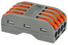 ANRO LED Karos (kapcsos) vezeték toldó, 4 vezeték nyílásos (4 way connector)