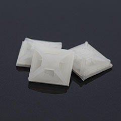 NEDES Kábelkötegelő tartó, öntapadós (100 darab) max 2.8 mm széles kötegelőhöz (TMA1212)