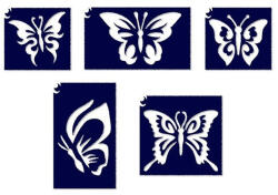 TyToo Body Art Pillangó 2 sablon szett 5db