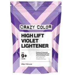 Crazy Color High Lift Violet Lightener 9+ Szőkítőpor 500g