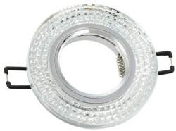 VITO Spot Light Fixture Recessed Mounted Round Palace-02 Gu5.3 Mr16 Chrome With Glass Φ95X22mm 2012140 VITO (2012140)