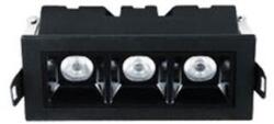 VITO Spot Light Fixture Recessed Icecube-6 6W 564lm 3000K (Warm White) 97X45mm Black 2102950 VITO (2102950)
