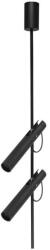 VITO Spot Light Fixture Surface Mounted Climber-2 Φ45*H265 2X7W Cob 3000K Black L1.3M 2102530 VITO (2102530)