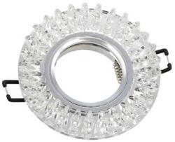 VITO Spot Light Fixture Recessed Mounted Round Palace-03 Gu5.3 Mr16 Chrome With Glass Φ95X22mm 2012150 VITO (2012150)