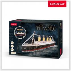 CubicFun Puzzle 3D Led Titanic 266 Piese Cubicfun ACUL521h