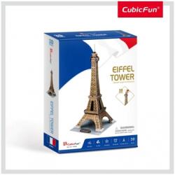 CubicFun Puzzle 3D Turnul Eiffel (Nivel Mediu 39 Piese) Cubicfun ACUC044h