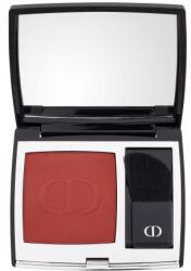 Dior Rouge Blush Satin Finish hosszan tartó és erősen pigmentált pirosító 6 g árnyék 999