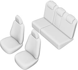 Umbrella Set Huse Scaun Umbrella Pentru Ford Focus Ii Hatchback 2005-2011 (Bancheta Fractionata. Cotiera Spate) Cu Tetiere Spate In Forma De L