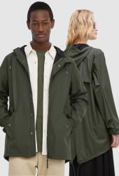 RAINS geaca 18010 Jackets culoarea verde, de tranzitie PPYH-KUU00E_78X