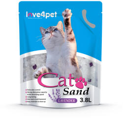 Cat Sand Szilikon macskaalom homok levendula 3.8l