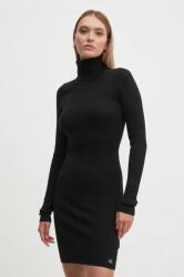 Calvin Klein rochie culoarea negru, mini, mulata 9BYH-SUD1DO_99X