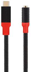 TACTICAL Pin4Fun USB-C/Jack adapter 3, 5 mm 0, 1 m fekete/piros