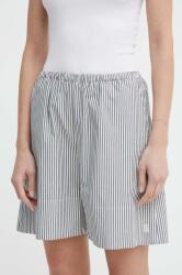 By Malene Birger pantaloni scurti din bumbac culoarea albastru marin, modelator, high waist PPYH-SZD0PG_59X (Q72416007)