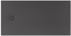 Roca Terra-N Stonex zuhanytálca 150x70 cm csúszásgátló felülettel és lefolyóval, onyx APA015DC2BC01640 (APA015DC2BC01640)