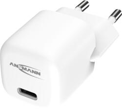 ANSMANN 1001-0153 Gan 1X USB Type-C Hálózati Töltő - 20W, Fehér