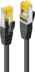 Lindy S/FTP CAT6a Patch Kábel - 3 m, Fekete