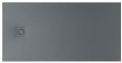 Roca Terran-N Stonex zuhanytálca 150x70 cm csúszásgátló felülettel és lefolyóval, palaszürke APA015DC2BC01200 (APA015DC2BC01200)