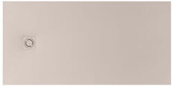 Roca Terran-N Stonex zuhanytálca 140x90 cm csúszásgátló felülettel és lefolyóval, bézs APA0157838401650 (APA0157838401650)